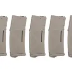 asgbox.pl - Magazynek Mid-Cap 130/ 30 kulek Arcturus EMM M4/M16 Variable-Cap do replik M4/M16 Flat Dark Earth (5 pack)