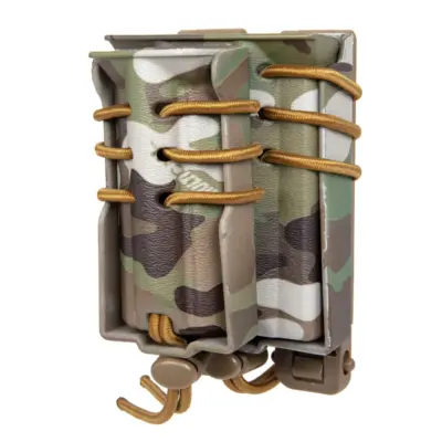 asgbox.pl - Ładownica na 2 magazynki M4/M16 i 9mm Wosport Urban Assault Quick Pull MC