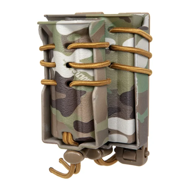 asgbox.pl - Ładownica na 2 magazynki M4/M16 i 9mm Wosport Urban Assault Quick Pull MC