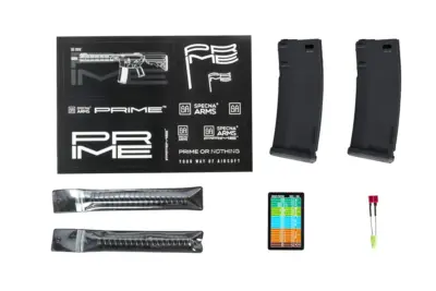 Karabinek ASG Specna Arms RRA SA-P14 Prime™ HAL™ ETU Heavy Ops Stock Wersja High Torque Czarny - obrazek 5
