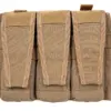 asgbox.pl - Panel Ładownica Ape Force Gear na 3 magazynki M4/M16 Coyote Brown