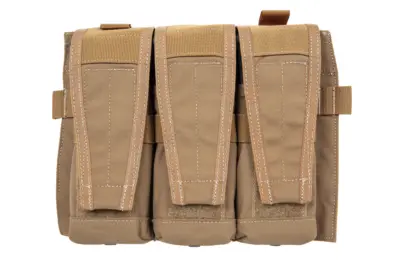 asgbox.pl - Panel Ładownica Ape Force Gear na 3 magazynki M4/M16 Coyote Brown