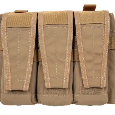 asgbox.pl - Panel Ładownica Ape Force Gear na 3 magazynki M4/M16 Coyote Brown