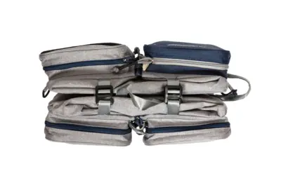 Pokrowiec Container Gun Case - szary / navy - obrazek 2