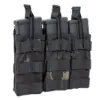 asgbox.pl - Potrójna ładownica typu Open na magazynki  M4/M16 Specna Arms Tactical MC Black
