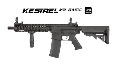 Karabinek ASG Specna Arms Daniel Defense® MK18 SA-E19 EDGE™ Kestrel™ ETU 1.14 J Czarny - obrazek 5