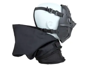 asgbox.pl - Maska Wosport Tactical Mask Set Czarny