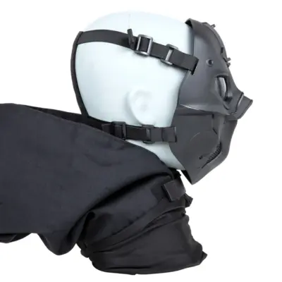 asgbox.pl - Maska Wosport Tactical Mask Set Czarny