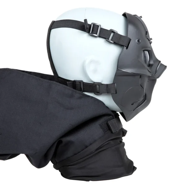 asgbox.pl - Maska Wosport Tactical Mask Set Czarny