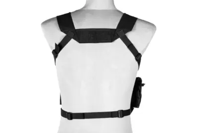 Taktyczny Chest Rig typu MK4 - Czarny - obrazek 4