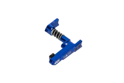Obustronny zwalniacz magazynka CNC  M4/M16  (A) - Niebieski - obrazek 2