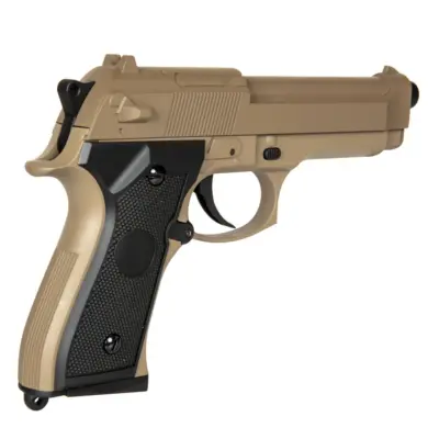 Alternative view of Replika pistoletu elektrycznego CM126 - Tan (z akumulatorem)