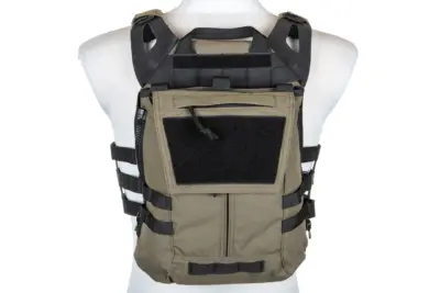 Kamizelka taktyczna Specna Arms Tactical typu Plate Carrier z panelem szturmowym Ranger Green - obrazek 2