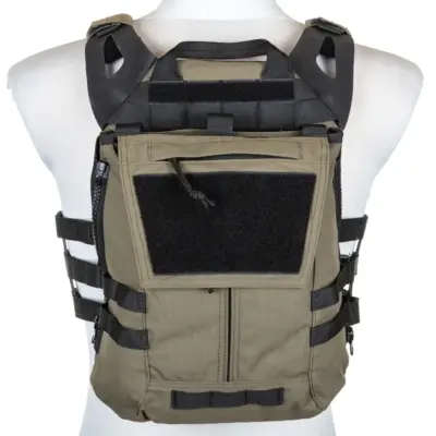 Alternative view of Kamizelka taktyczna Specna Arms Tactical typu Plate Carrier z panelem szturmowym Ranger Green