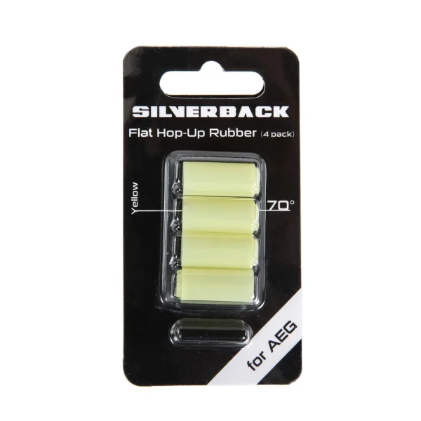 asgbox.pl - Zestaw 4 gumek Hop-Up  Silverback 70° do replik AEG