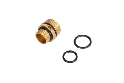Adapter do tłumików z 11mm CW na 14mm CCW PCU Złoty - obrazek 2