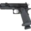 Pistolet ASG SRC Dark Viper DUAL POWER z walizką transportową i magazynkiem green gas Czarny OD-G-SRC-02-042573-00 asgbox.pl
