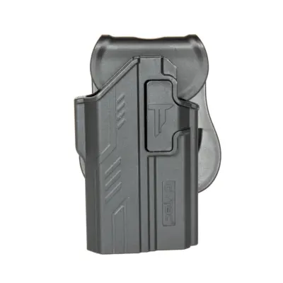 asgbox.pl - Kabura R-Defender GEN.2 do Glock 17 z latarką - Czarna