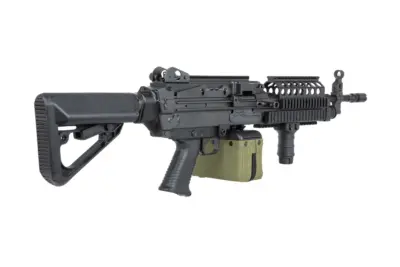 Karabin maszynowy ASG A&K MK46 MOD 0 Czarny - obrazek 4