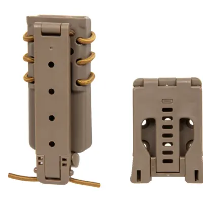 asgbox.pl - Ładownica na magazynek 9mm Wosport Urban Assault Long Quick Pull Tan