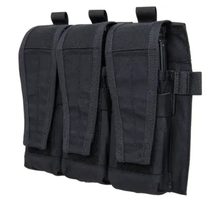 asgbox.pl - Panel Ładownica Ape Force Gear na 3 magazynki M4/M16 Czarny
