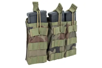 asgbox.pl - Potrójna ładownica typu Open na magazynki  M4/M16 Specna Arms Tactical Wz. 93 Pantera Leśna