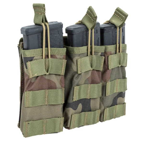 asgbox.pl - Potrójna ładownica typu Open na magazynki  M4/M16 Specna Arms Tactical Wz. 93 Pantera Leśna