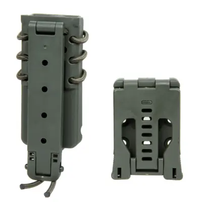 asgbox.pl - Ładownica na magazynek 9mm Wosport Urban Assault Long Quick Pull Oliwkowy