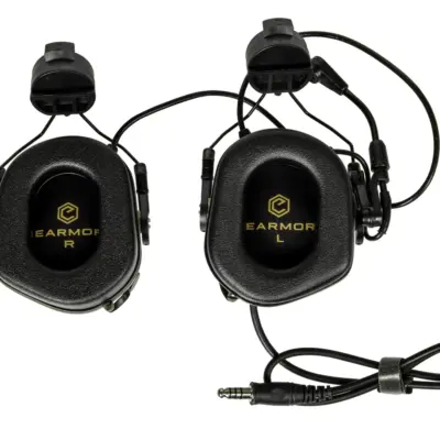 asgbox.pl - Słuchawki aktywne M32H z montażem na szyny ARC - Oliwkowe