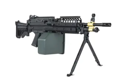 Karabin maszynowy ASG A&K Cybergun MK46 Czarny - obrazek 3