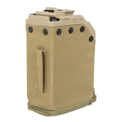 asgbox.pl - Magazynek typu box 5000 kulek Vega Force Company do MK48 MOD1 Flat Dark Earth