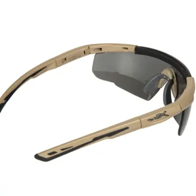 Alternative view of Okulary Wiley X® SABER ADV Matte Tan - Smoke Grey / Clear / Light Rust