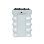 asgbox.pl - Kątowy chwyt przedni JJ Airsoft JA-1393 na szynę M-LOK/Keymod (aluminium) Srebrny
