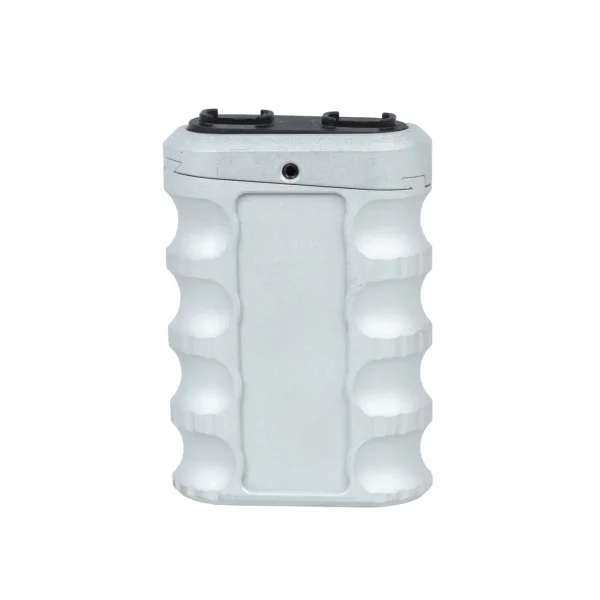 asgbox.pl - Kątowy chwyt przedni JJ Airsoft JA-1393 na szynę M-LOK/Keymod (aluminium) Srebrny