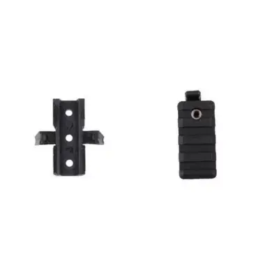 asgbox.pl - Zestaw szyn montażowych na hełm typu FAST - czarny