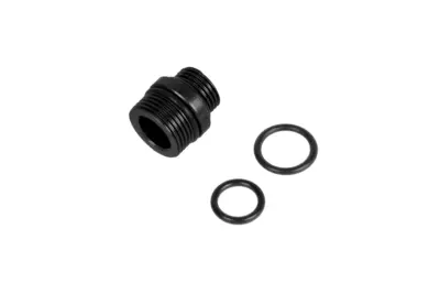 Adapter do tłumików z 11mm CW na 14mm CCW PCU Czarny - obrazek 2