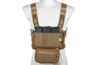 Kamizelka taktyczna typu Chest Rig Specna Arms Tactical Adaptive V2 Tan - obrazek 2