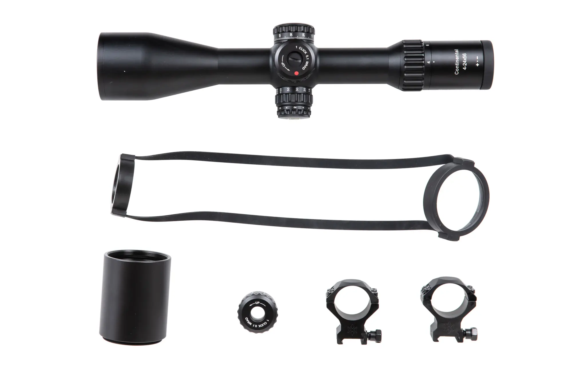 Luneta Vector Optics CONTINENTAL X6 4-24X56 VEC-MBR Czarna VEC-10-043273-00 asgbox.pl asgbox.pl - Luneta Vector Optics CONTINENTAL X6 4-24X56 VEC-MBR Czarna