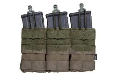 Potrójna uniwersalna ładownica na magazynki Primal Gear Ranger Green - obrazek 4