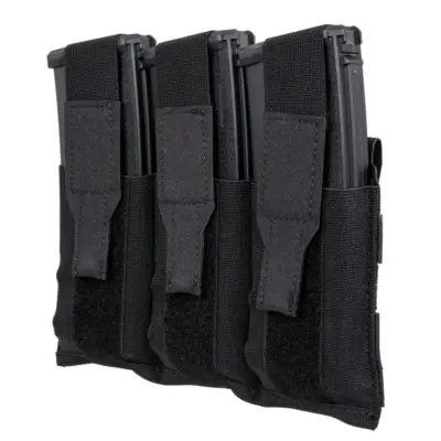 asgbox.pl - Potrójna ładownica magazynkowa z klapą Wosport Czarna