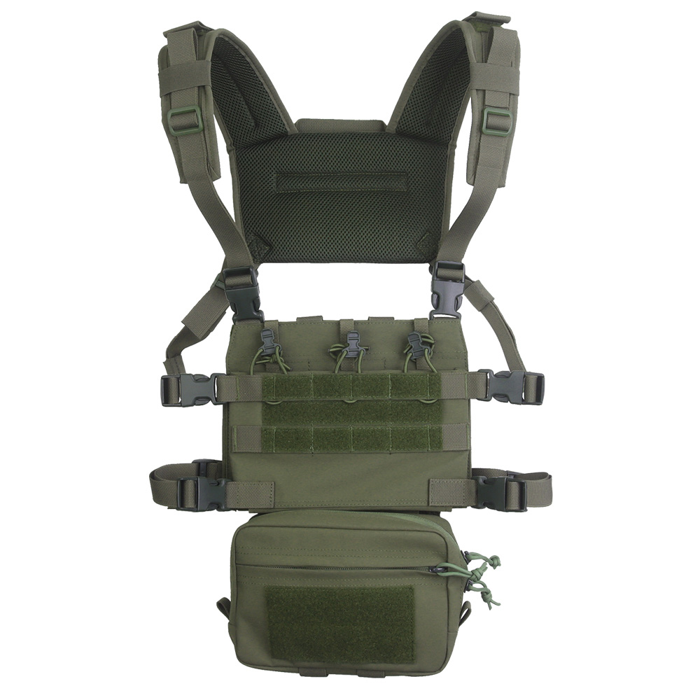 Alternative view of Kamizelka Chest Rig Wosport VE-107 Ranger Green