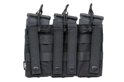Potrójna ładownica typu Open na magazynki  M4/M16 Specna Arms Tactical Czarny - obrazek 2