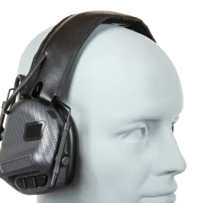 asgbox.pl - Aktywne ochronniki słuchu Wosport HD-12 wersja IPSC Gen 5 Carbon Fiber