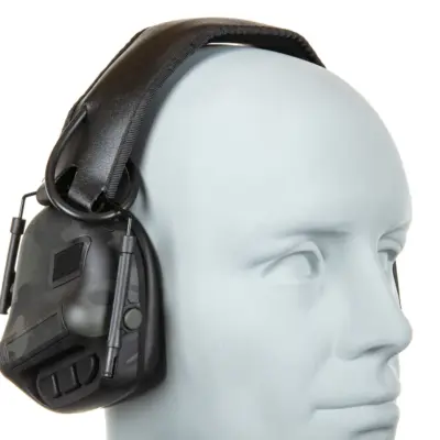 asgbox.pl - Aktywne ochronniki słuchu Wosport HD-12 wersja IPSC Gen 5 MC Black