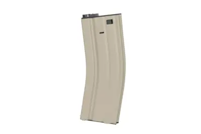 asgbox.pl - Magazynek mid-cap 120 kulek do replik M4 / M16 - tan