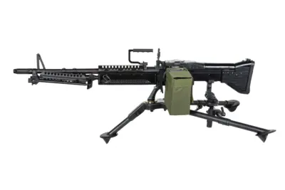 Stalowa replika trójnógu M122 A&K do replik M60/MK43 - obrazek 2