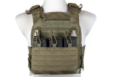 Kamizelka Taktyczna typu Plate Carrier Specna Arms Tactical QR II Oliwkowy - obrazek 5