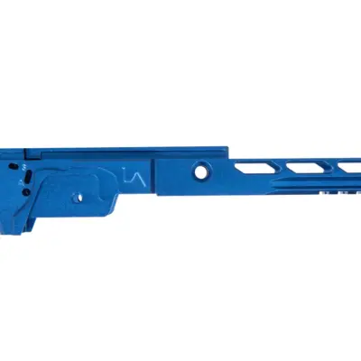 asgbox.pl - Aluminiowy szkielet LA Capa Customs V2 Competition do replik TM Hi-Capa (wersja z wycięciami) Niebieski