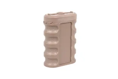 asgbox.pl - Kątowy chwyt przedni JJ Airsoft JA-1394 na szynę M-LOK/Keymod (nylon) Tan