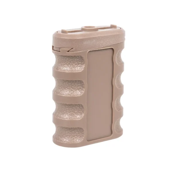 asgbox.pl - Kątowy chwyt przedni JJ Airsoft JA-1394 na szynę M-LOK/Keymod (nylon) Tan